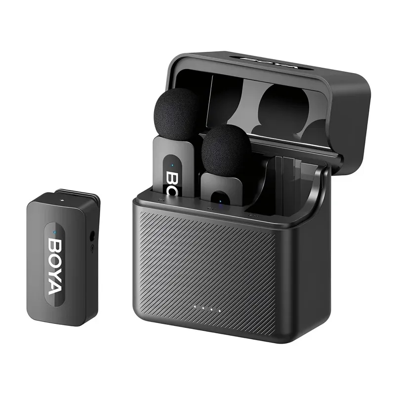 Microfone Lapela Boya Boyalink A2 Android/ios 3.5mm, Preto