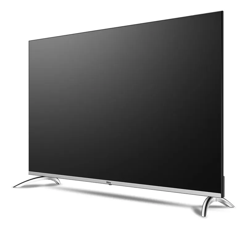 Smart Tv LED 55” P55cra Uhd Borda Ultrafina Philco Preto