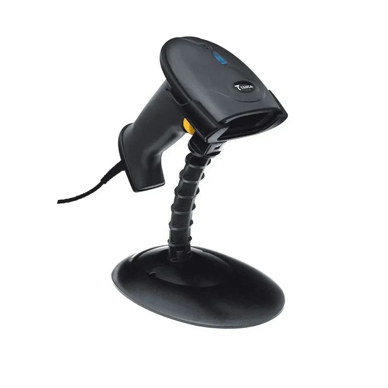 Leitor De Código De Barras Tanca Tl-220 Laser Usb Com Suporte