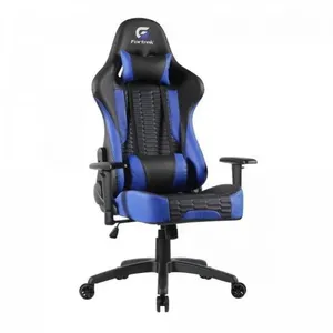 Cadeira Gamer Cruiser Fortrek, Suporta até 135Kg, Preta/Azul