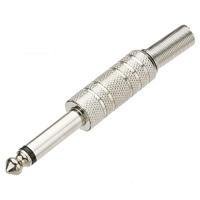 10 Peças Plug P10 Mono Metal C/mola