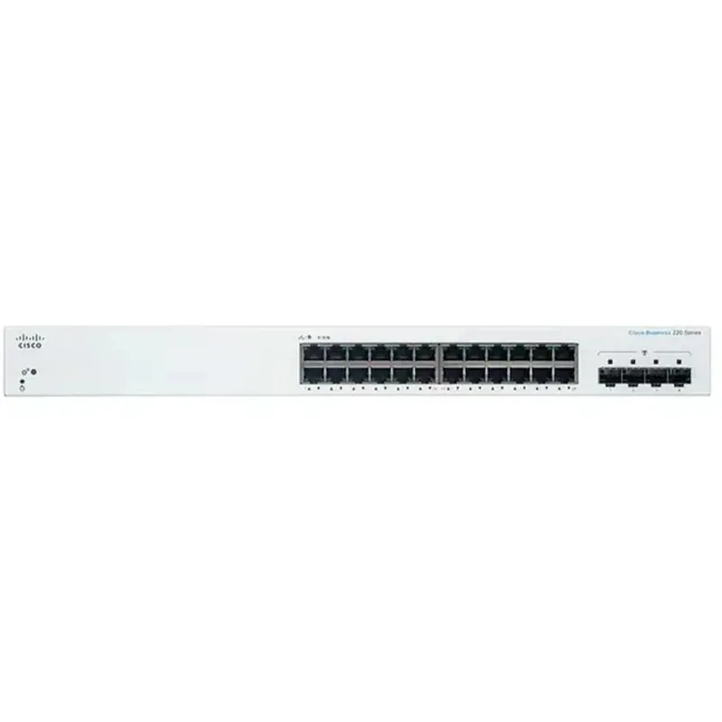 Switch Cisco Catalyst C1300 24p 1300 24-port Ge Layer 3 Gerenciável 4x1g Sfp C1300-24t-4g