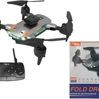 Mini Drone Com Câmera Hd E 2 Bateria Evita Obstácul