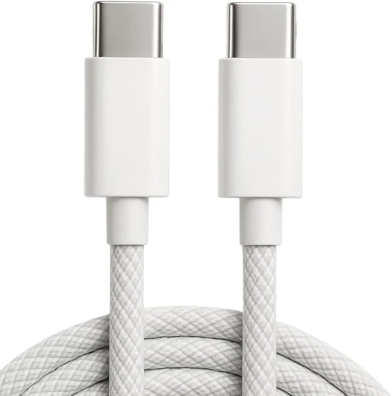 Cabo Usb-c Para Tipo-c Turbo – 1m, Compatível Com Iphone 15/15 Pro/15 Pro Max/16/16 Pro/16 Pro Max E Android, Carregamento Rápido E Transferência