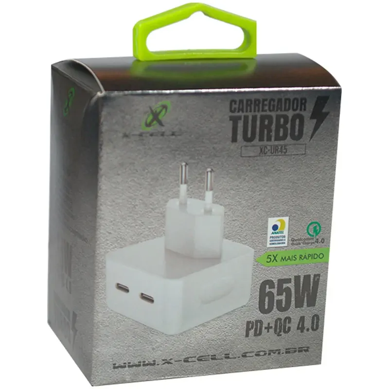 Carregador Turbo Usb-c 4.0a 65w Flex