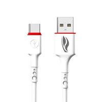 Cabo De Carregamento, C3tech, Usb Para Usb-c, 1m, Branco - Cb-c100wh