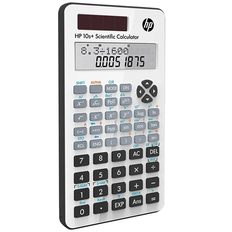 Calculadora Cientifica Hp 10s+ Portugues Com 240 Funcoes - Branca