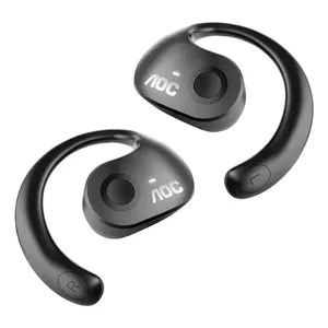 Foninho Fones De Ouvido Aoc Modelo Acd1504 16 Mm Com Estojo Cor Preto
