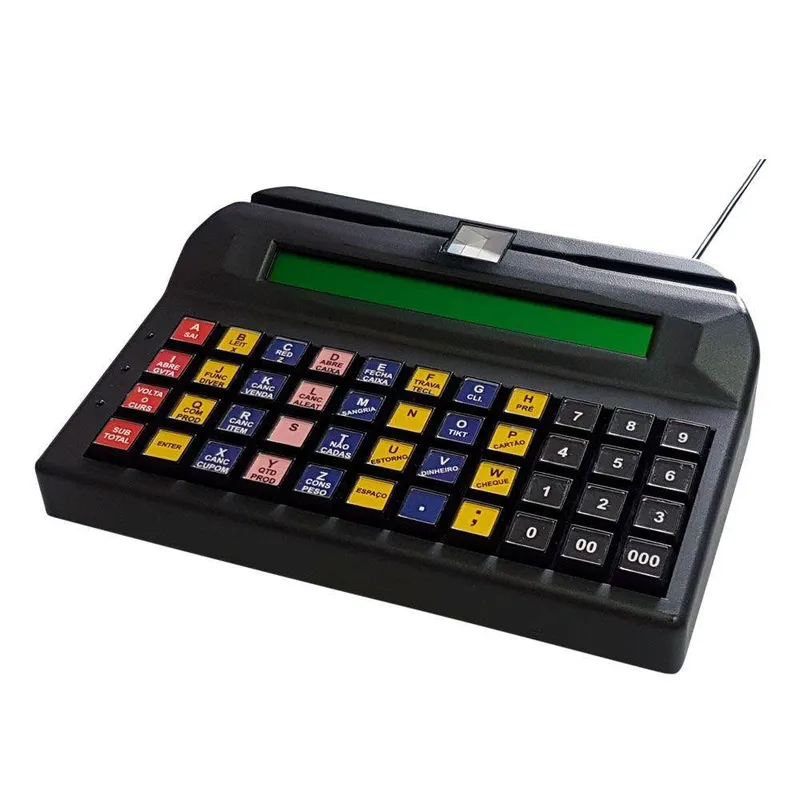 Teclado Programável Smak Para Pdv Com Display USB