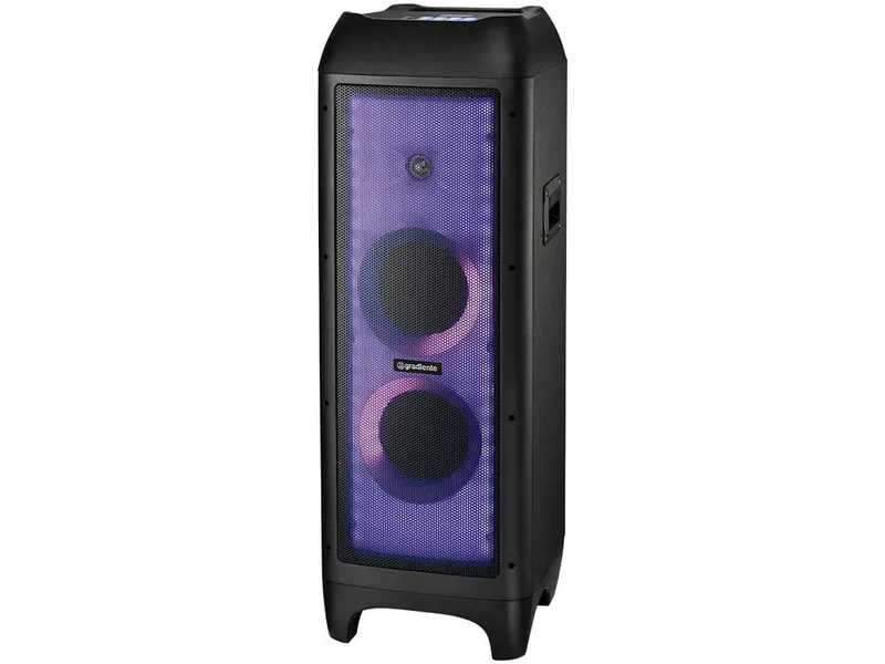 Caixa Amplificada Extreme Colors Led Gcl106 Gradiente, 1500w, Bluetooth, P2, P10