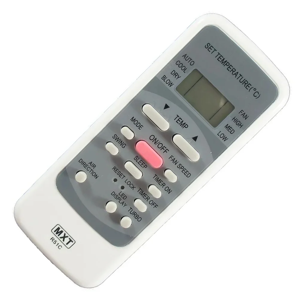 Controle Remoto Wlw Mbtech Ar Midea Electrolux Trane Si09r Compatível