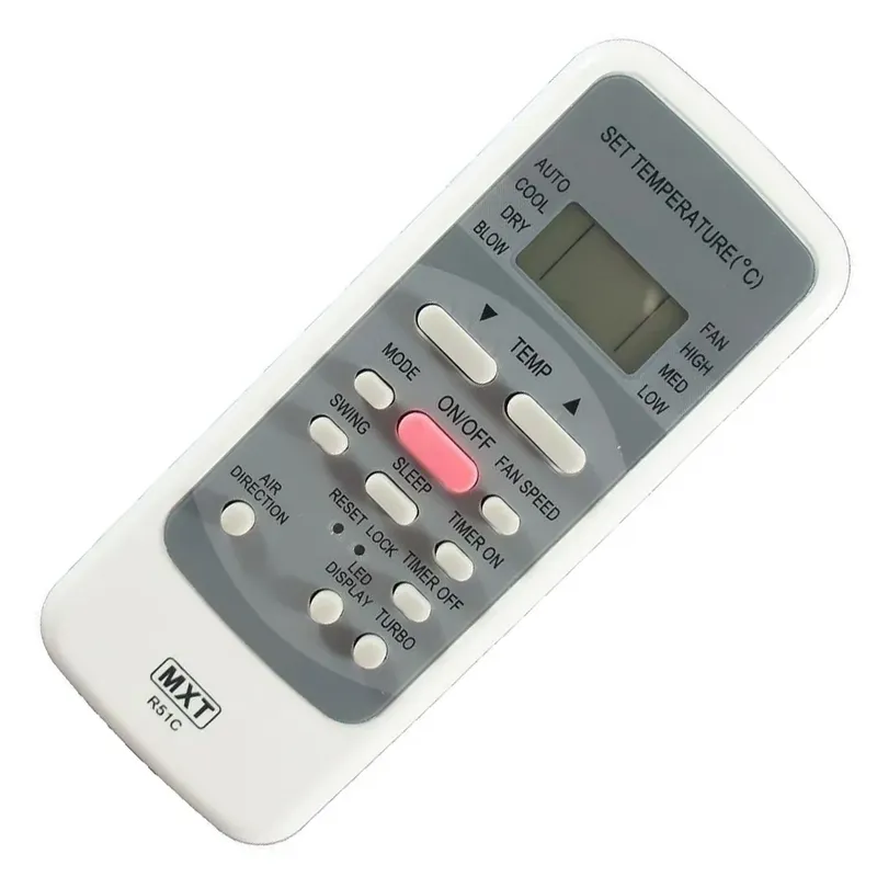 Controle Remoto Wlw Mbtech Ar Midea Electrolux Trane Si30r Compatível