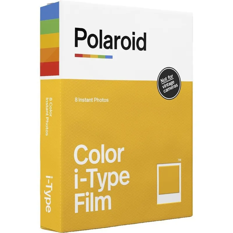 Filme Instantâneo Colorido Polaroid I-type,8 Fotos