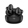 Fone De Ouvido Tws Aura Go, Bluetooth 5.4, Toque Inteligente, 20h De Áudio, Usb-c, Branco, Tws-argo, Elg Cor:preto