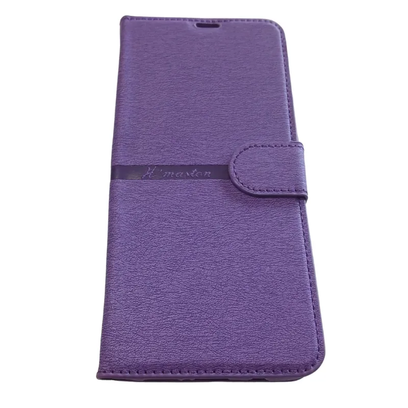 Capa Carteira Xiaomi Redmi K30 Capinha Carteirinha Premium Com Porta Cartões Cor:roxo