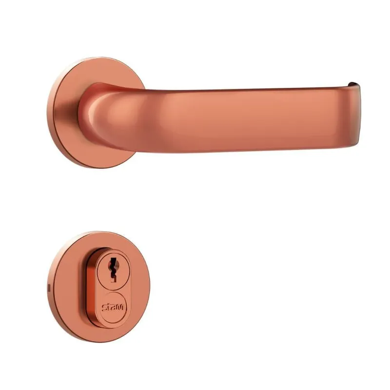 Fechadura Classic 3900 Interna Roseta Redonda Rose 55mm Stam