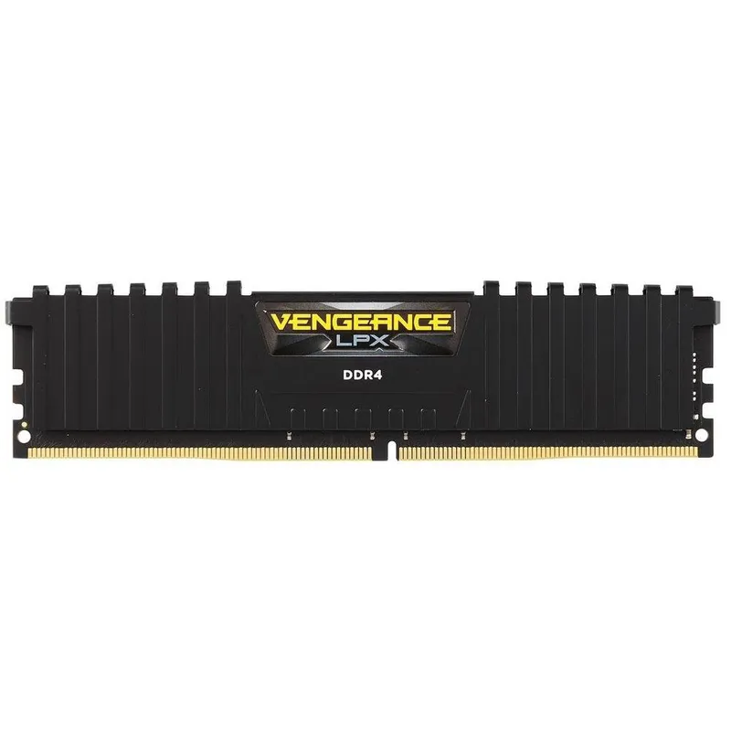 Memória RAM Corsair Vengeance LPX, 8GB, 2666MHz, DDR4, CL16, Preto - CMK8GX4M1A2666C16