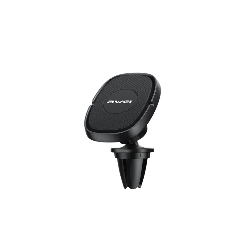 Suporte Veicular Awei X21 | Magnético, Rotação 360° E Encaixe Na Saída De Ar