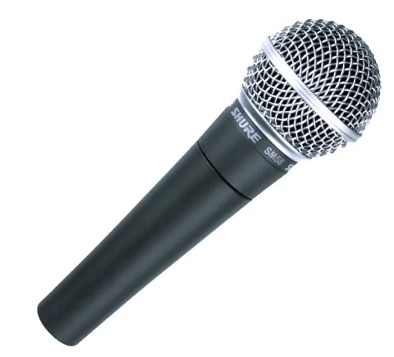 Microfone Bastão Shure Sm58 Lc