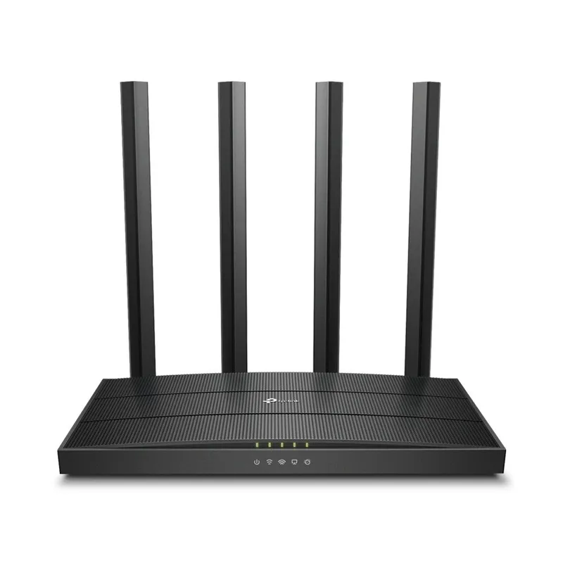Roteador Tp-link Archer A6, Ac1200, Wi-fi Gigabit, MU-MIMO, 867 Mbps, Dual-Band, Versao 2.8, Preto - Archer A6(BR)