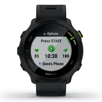 Smartwatch Gps Garmin Forerunner 55 Hrm Pace Elevação Passos