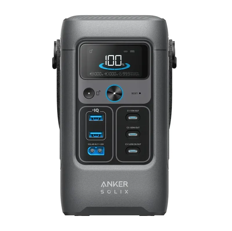 Estação De Energia, Powerbank, Anker Solix C200x, 60.000mah, 200w, Acampamentos, Viagens, Emergências