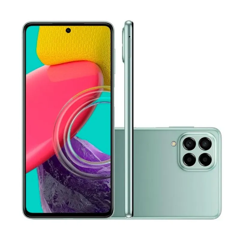 Smartphone Samsung Galaxy M53 5g, 128GB, 8GB RAM, Verde