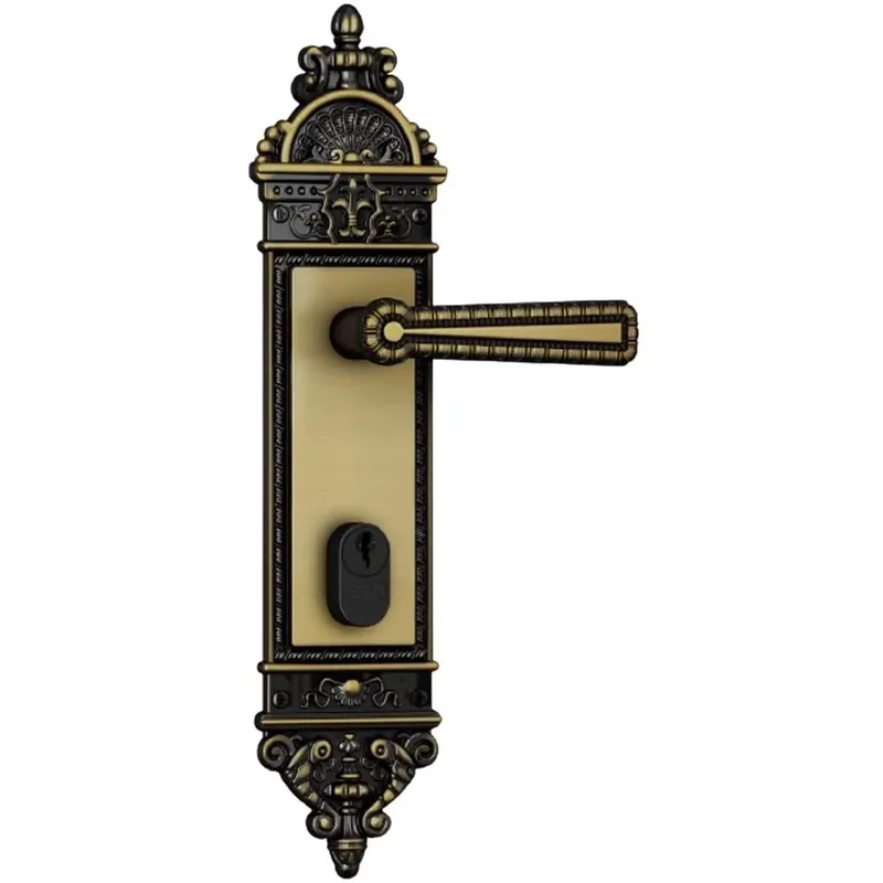 Fechadura Externa 1501/03 Espelho Colonial 55mm E-coat Stam