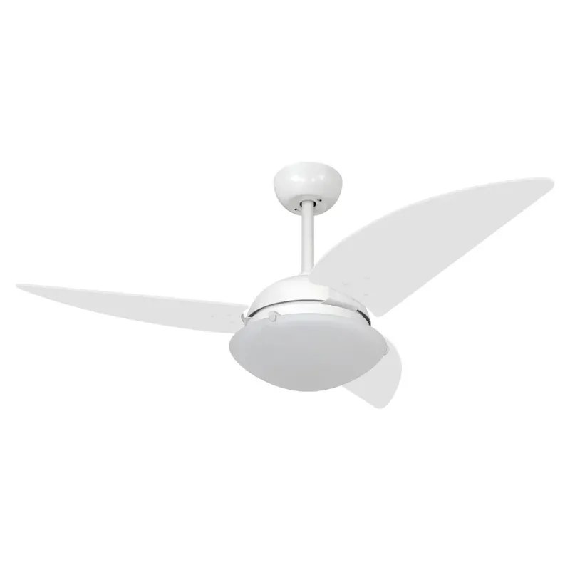 Ventilador De Teto Volare Cromado Vr42 Fly Branco 127V
