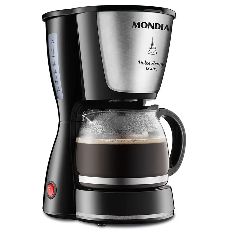 Cafeteira Mondial C30 18xic.dolce Arome - 2692-02 Preto/inox 220 Volts