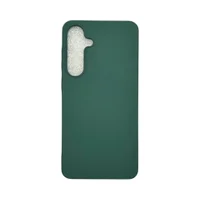 Capa Samsung S24 Ultra Silicone Aveludada Capinha Colorida Capinha Anti Impacto Cor:verde Escuro