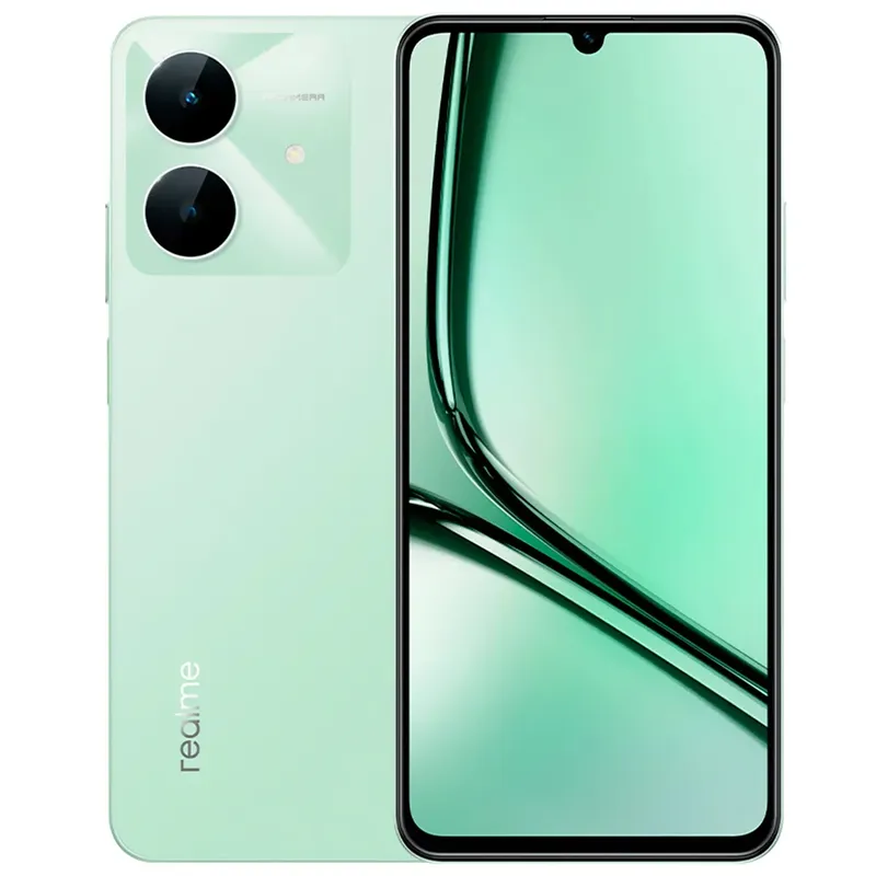 Celular Realme Note 60x Rmx3938 3gb De Ram / 64gb / Tela 6.74" / Dual Sim Lte - Wilderness Verde (anatel)