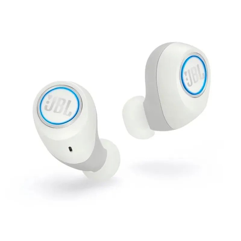 Fone de Ouvido Bluetooth JBL Free - Intra-auricular com Microfone Branco