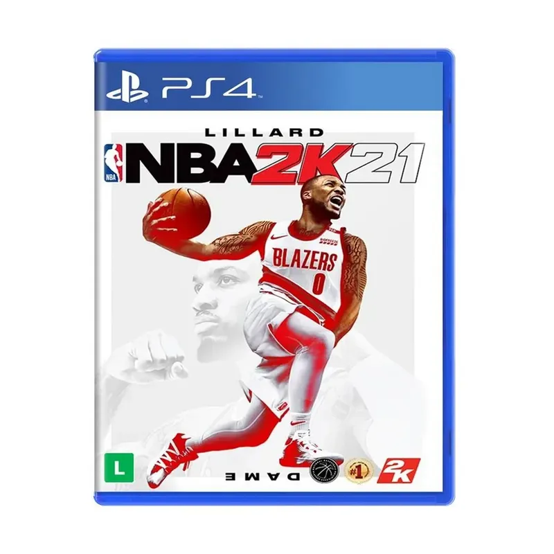 Jogo Nba 2k21, Ps4 - 2K Games