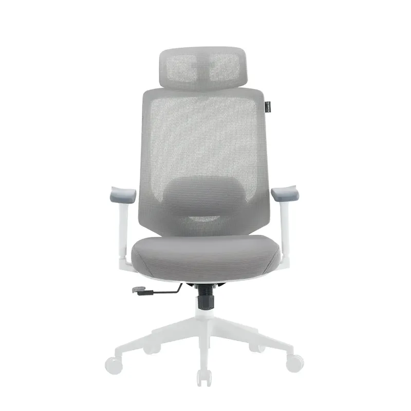 Cadeira De Escritório Presidente X-power Branca E Cinza