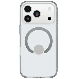 Case Clear Transparente Iph 17 Pro Magnética Compatível Com Magsafe Leve