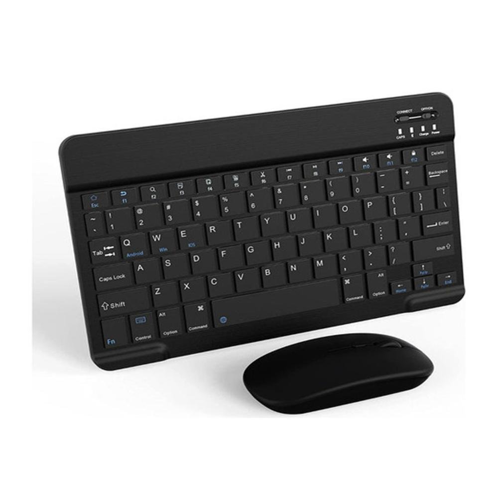 Teclado + Mouse Sem Fio Para Galaxy Tab S8 / S8+ / S8 Ultra