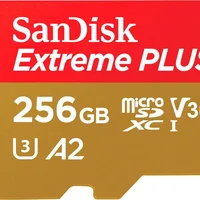 Sandisk - Cartão De Memória Microsdxc Uhs-i Extreme Plus 256gb-sdsqxbd-256g-an6ma