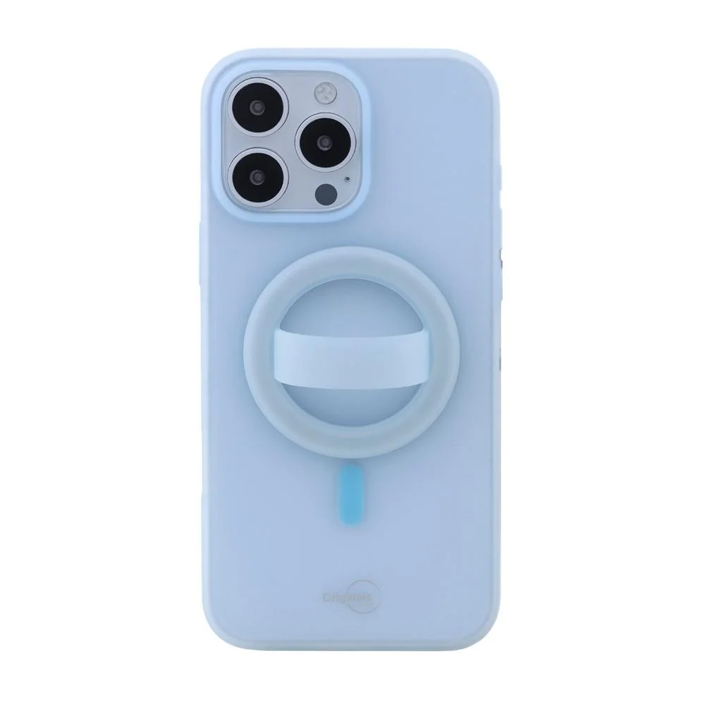 Capa Iphone 16 Pro Max, Iplace, Ring Azul