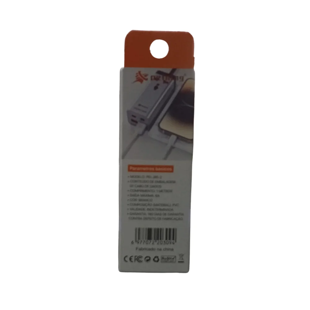 Cabo Usb Lightning Peining Pei-j85-2