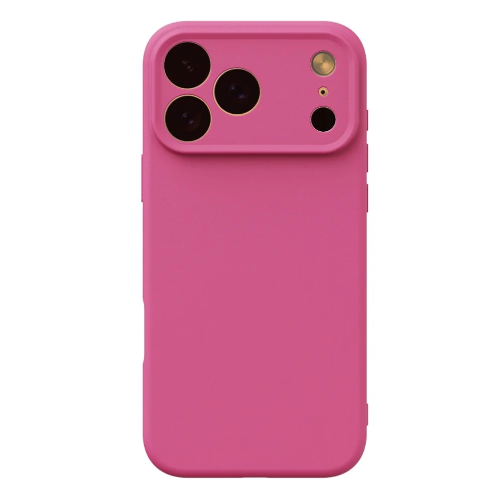 Capa Capinha Protetora de Silicone com Interior em Microfibra Compatível com Magsafe para o iPhone 17 Pro Max Cor: Violeta