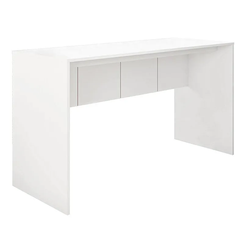 Mesa para Escritório Caemmun Cubic, 90 Cm, Branco