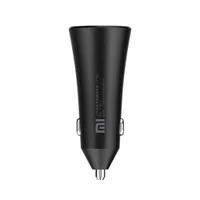 Carregador Veicular Xiaomi, 2 portas, USB, 20V, 37W, 1.35A, Preto