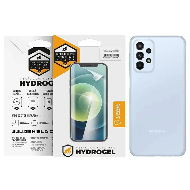 Película Para Galaxy A23 5g Hd- Gshield,Traseira Hydrogel