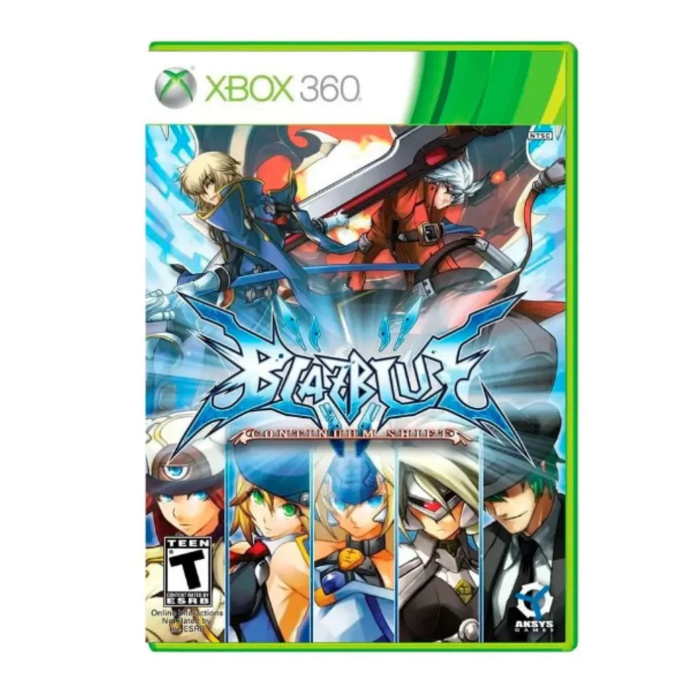 Jogo Blazblue Continuum Shift XBOX 360 Lacrado