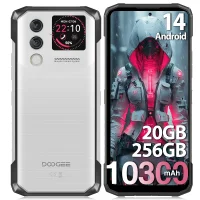 Smartphone Doogee Blade10 Max 4g Nfc Dual Sim Bateria 10300mah 20gb Ram 256gb Prata