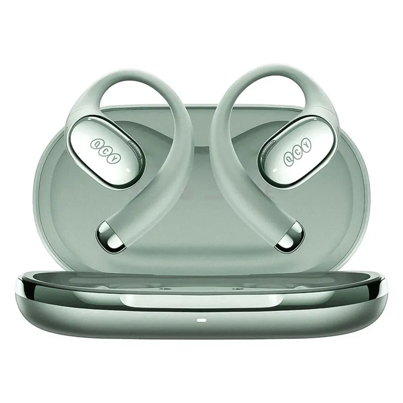 Fone De Ouvido Qcy Crossky R70 Sem Fio De Alta Resolução Ldac Bluetooth 6.0 Earhook 52 Horas - Azul