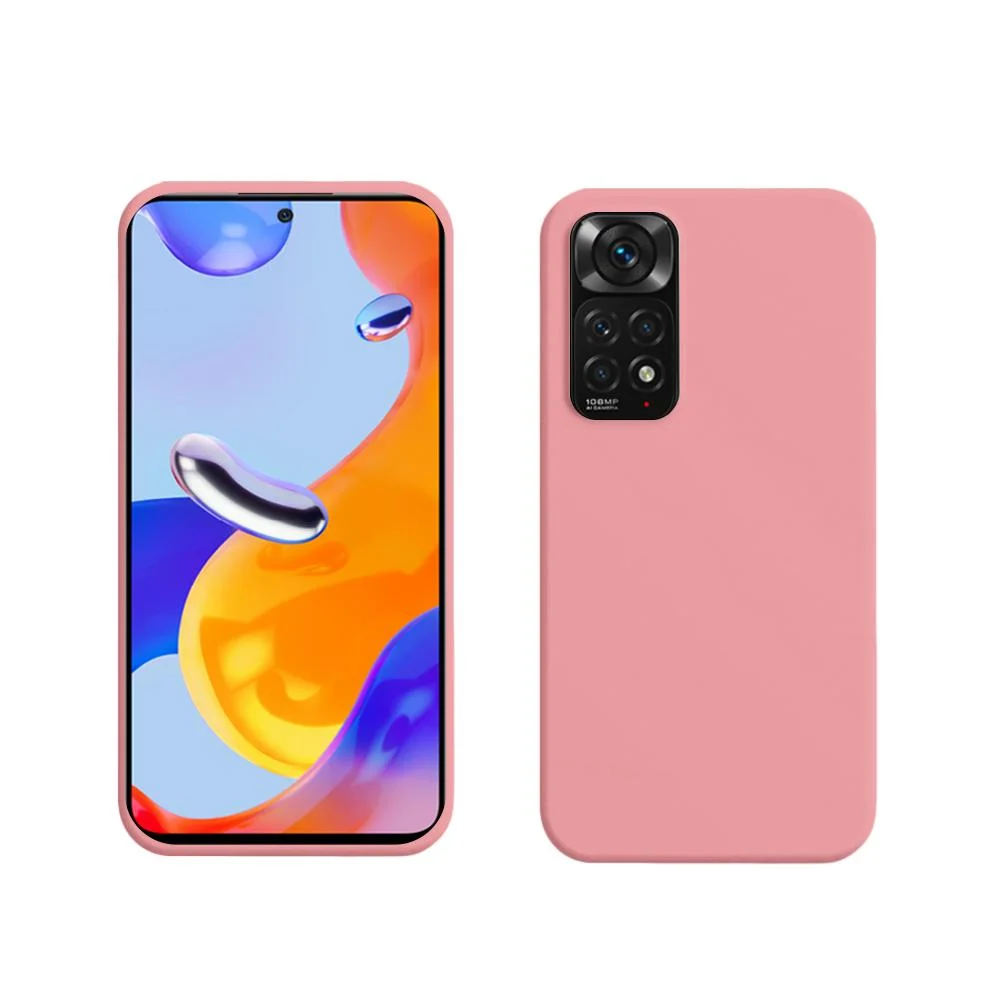 Capa Protetora Para Redmi Note 11 / Redmi Note 11s, Rosa