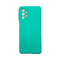 Capa Samsung A32 5g Silicone Aveludada Protege Câmera Colorida Capinha Anti Impacto A32 5g:verde Água