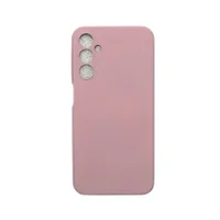 Capa Samsung A24 Silicone Aveludada Protege Câmera Colorida Capinha Anti Impacto Cor:rosa Malva
